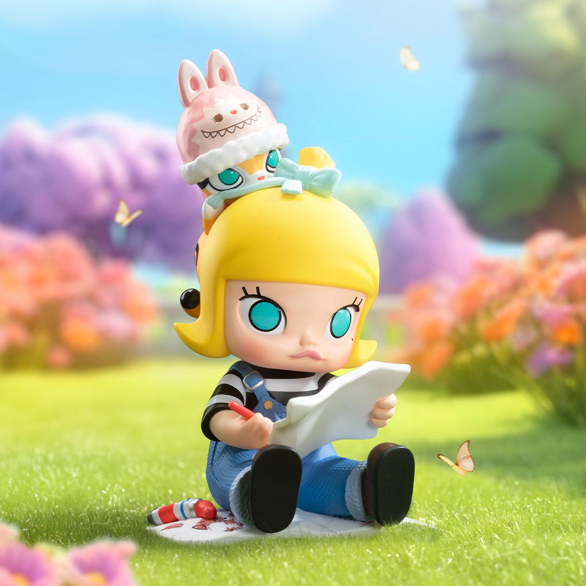 Finding MOKOKO Series Figures Labubu molly crybaby DIMOO gift cute toys Model labubu