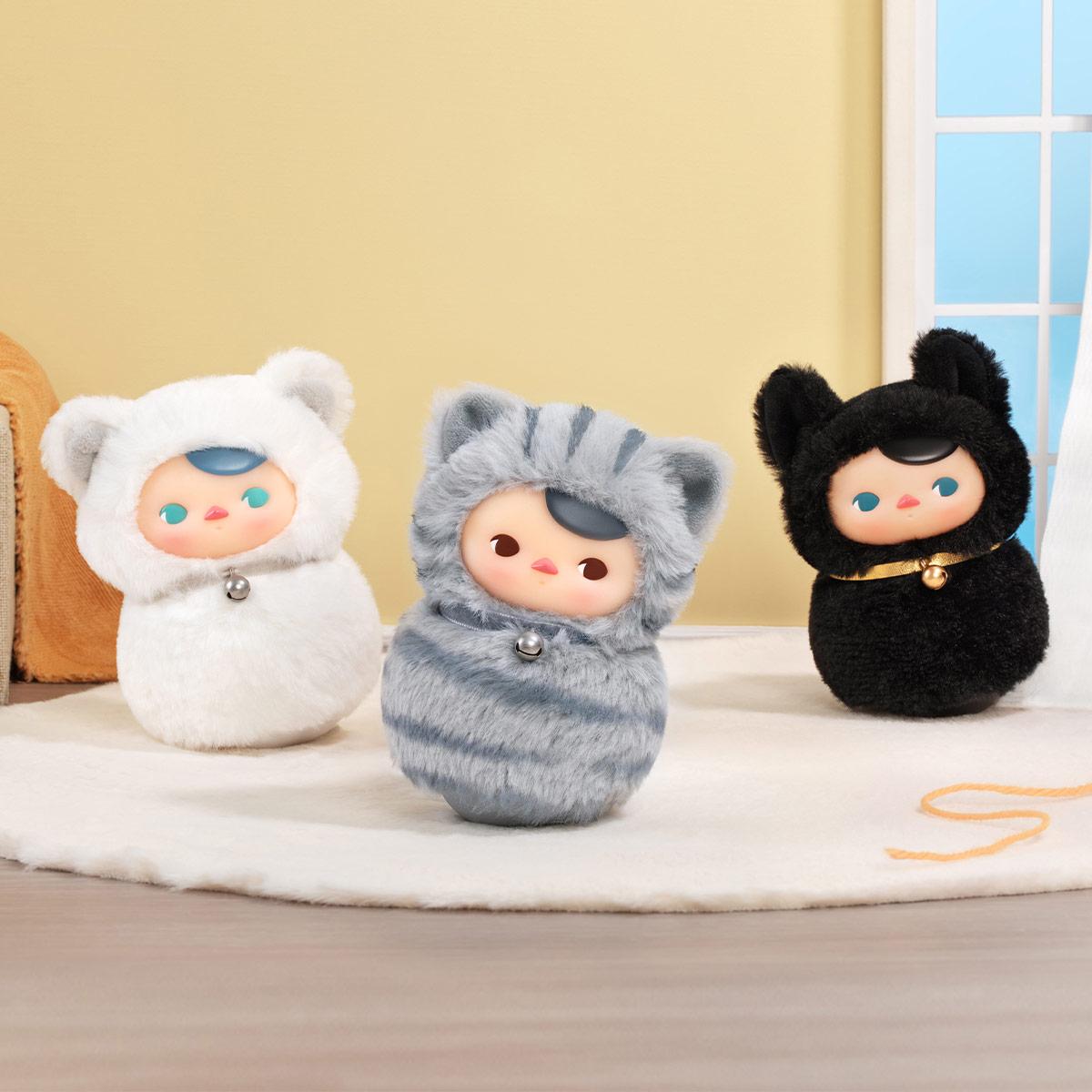 PUCKY Roly-Poly Kitty Series-Vinyl Plush Blind Box