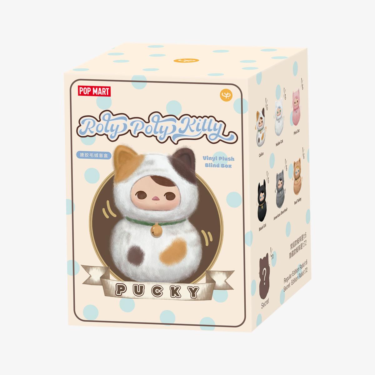 PUCKY Roly-Poly Kitty Series-Vinyl Plush Blind Box