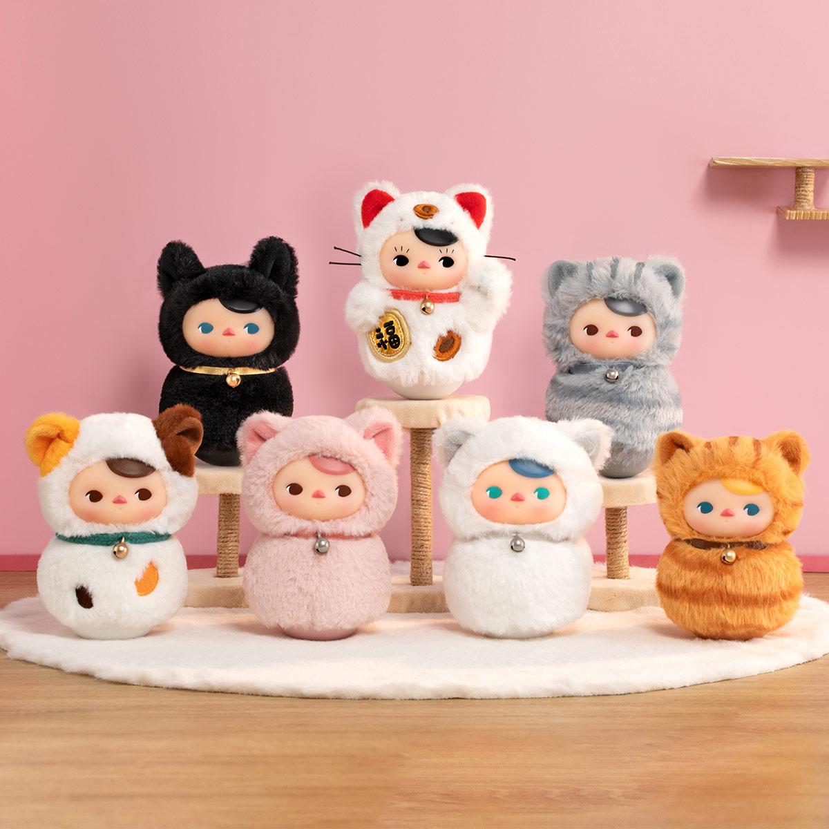 PUCKY Roly-Poly Kitty Series-Vinyl Plush Blind Box