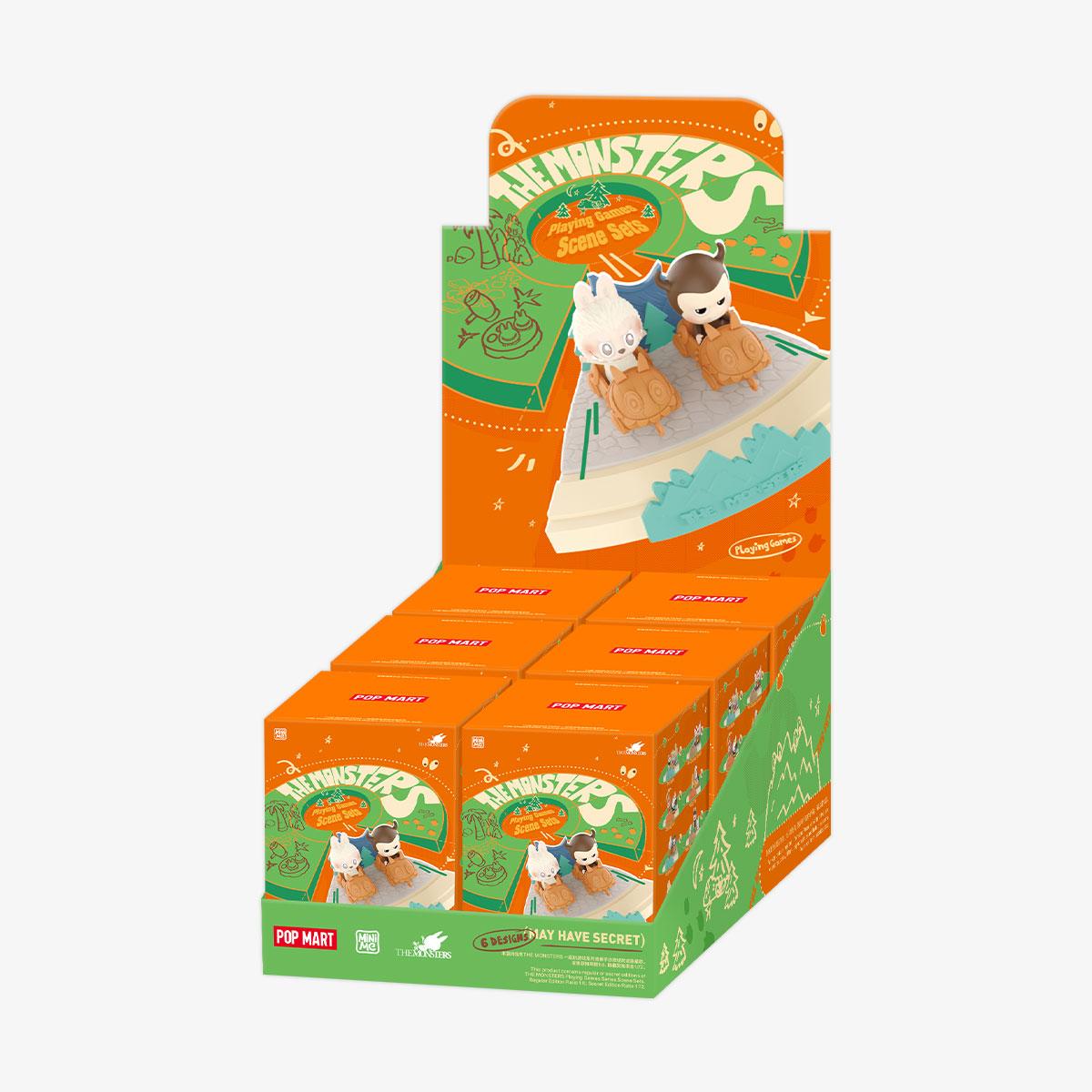 THE MONSTERS Playing Games Series Scene Sets blind box labubu