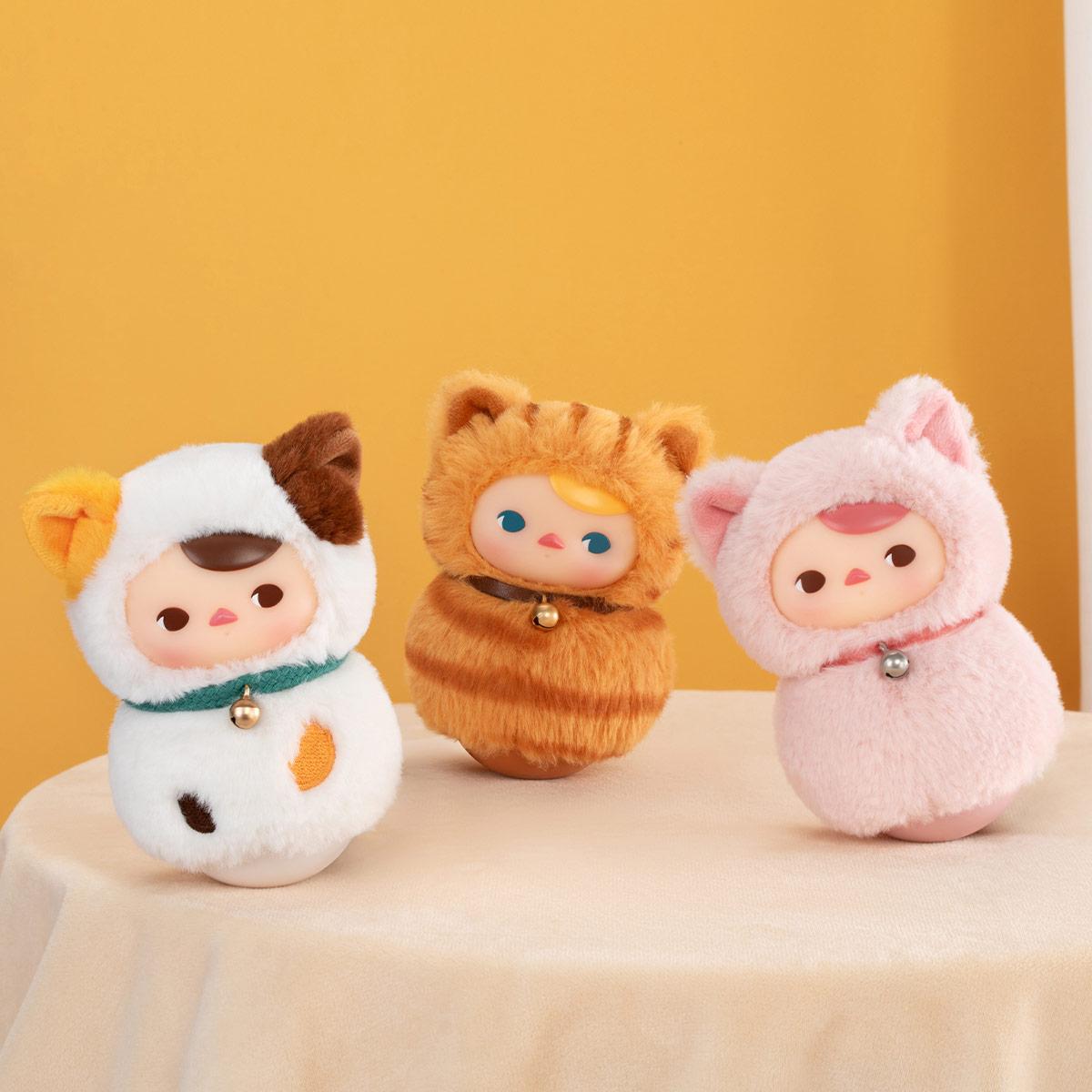 PUCKY Roly-Poly Kitty Series-Vinyl Plush Blind Box