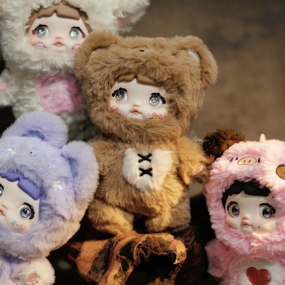 NOMMI-loveliness never ends Cute Non-Stop Plush Blind Box Fashion Toy Pendant For Girl Gifting Figurines Cute Dolls Trendy Ornaments Birthday soft and skin-friendly