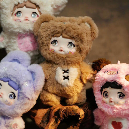 NOMMI-loveliness never ends Cute Non-Stop Plush Blind Box Fashion Toy Pendant For Girl Gifting Figurines Cute Dolls Trendy Ornaments Birthday soft and skin-friendly