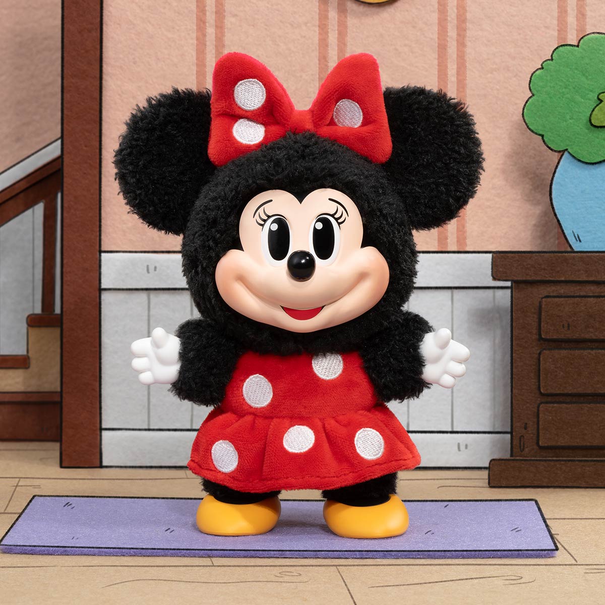 Mickey Family Cute Together Keychain Series Figures blind box