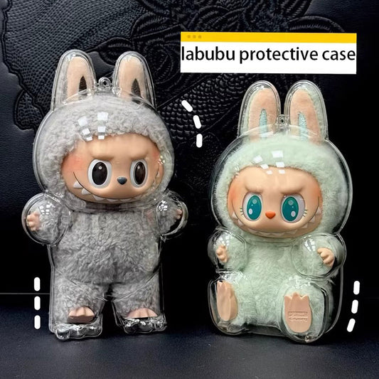 labubu shell protective case Transparent pendant labubu v1 v2 v3 apply dustproof