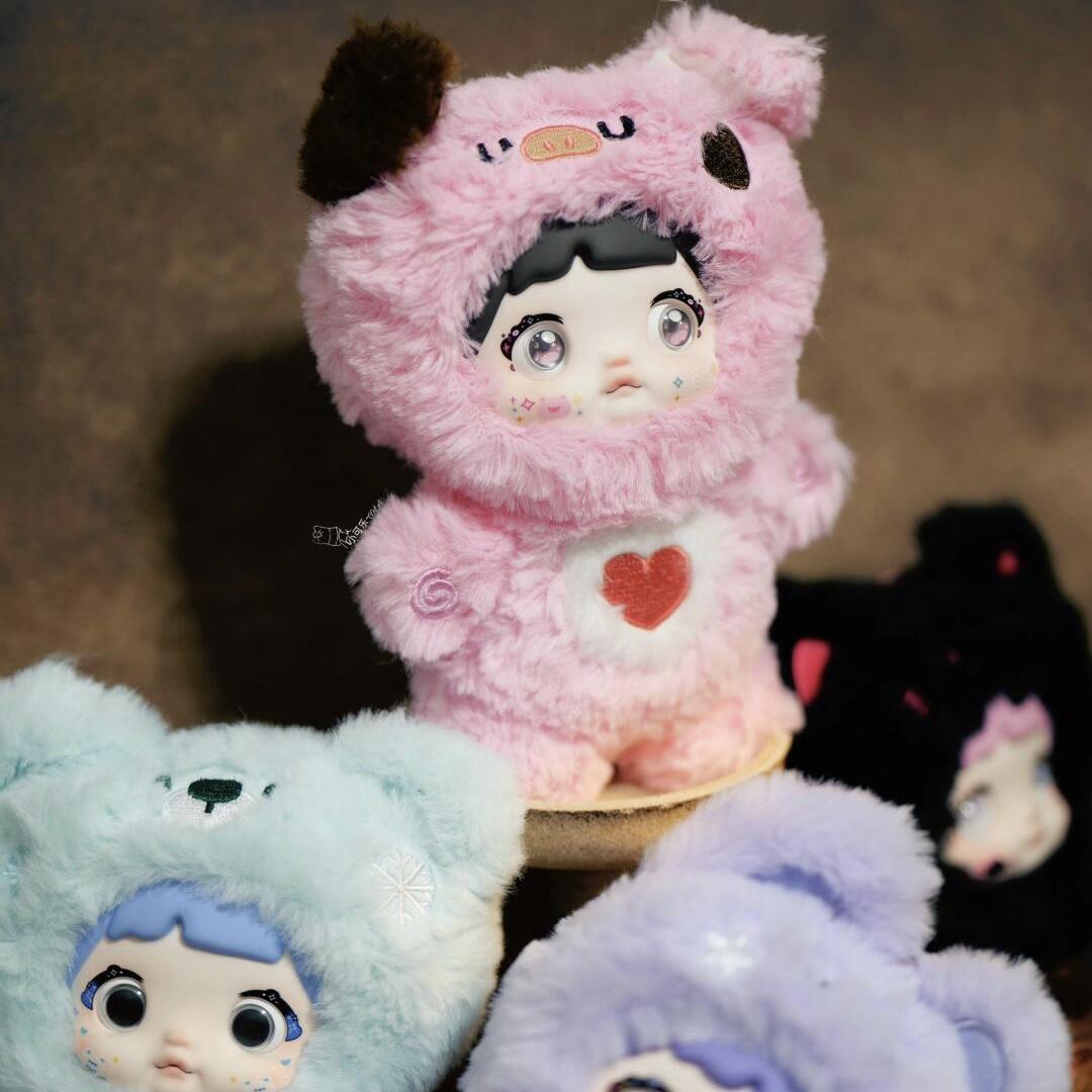 NOMMI-loveliness never ends Cute Non-Stop Plush Blind Box Fashion Toy Pendant For Girl Gifting Figurines Cute Dolls Trendy Ornaments Birthday soft and skin-friendly