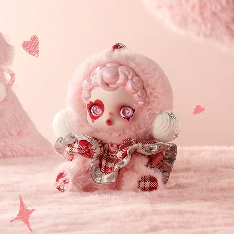 SKULLPANDA Winter Symphony Series SP Vinyl Face Plush Doll Blind Box Pendant Handmade Gift
