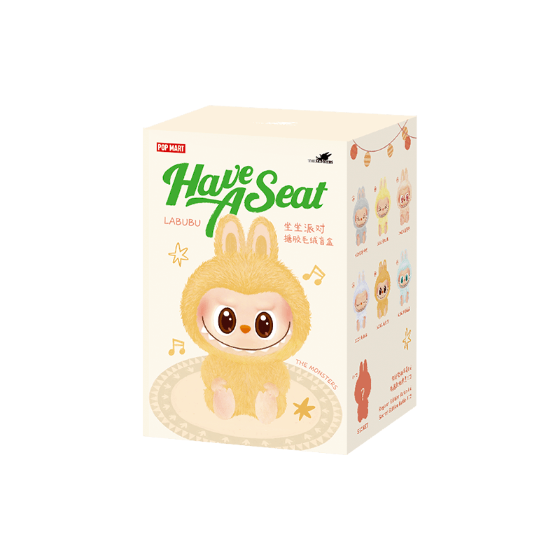 Labubu V2 THE MONSTERS - Have a Seat Vinyl Plush Blind Box