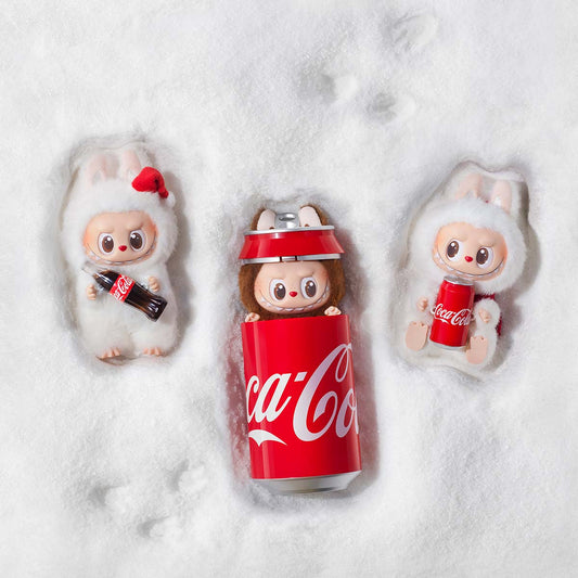 THE MONSTERS COCA-COLA SERIES-Vinyl Face Blind Box V3 labubu