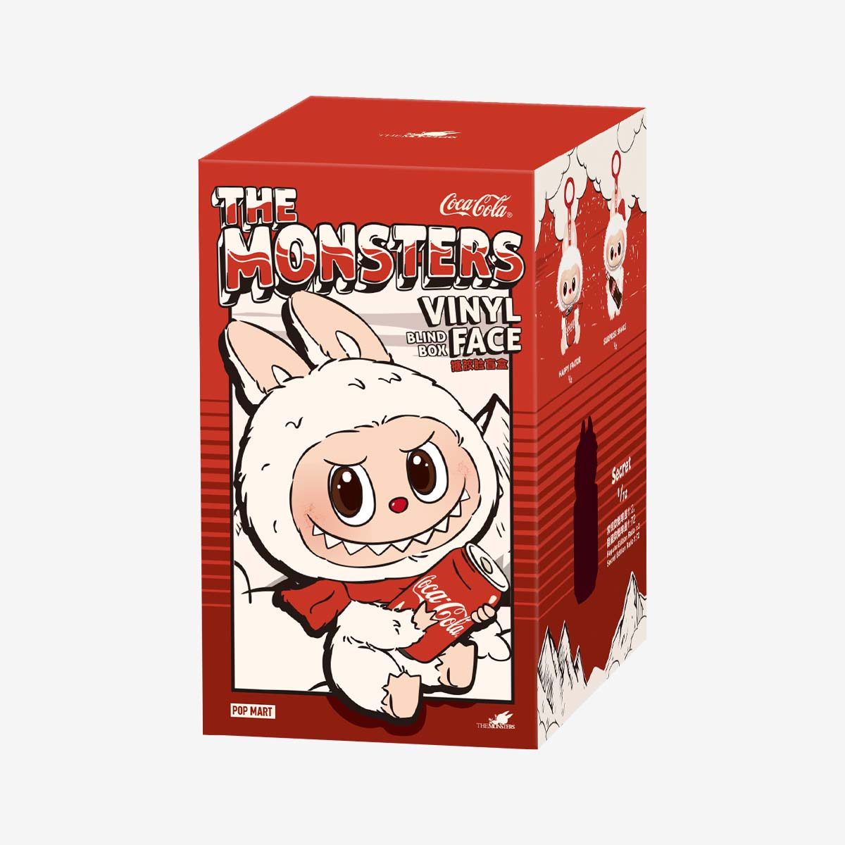 THE MONSTERS COCA-COLA SERIES-Vinyl Face Blind Box V3 labubu