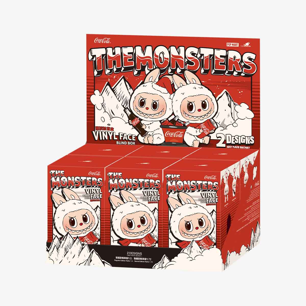 THE MONSTERS COCA-COLA SERIES-Vinyl Face Blind Box V3 labubu
