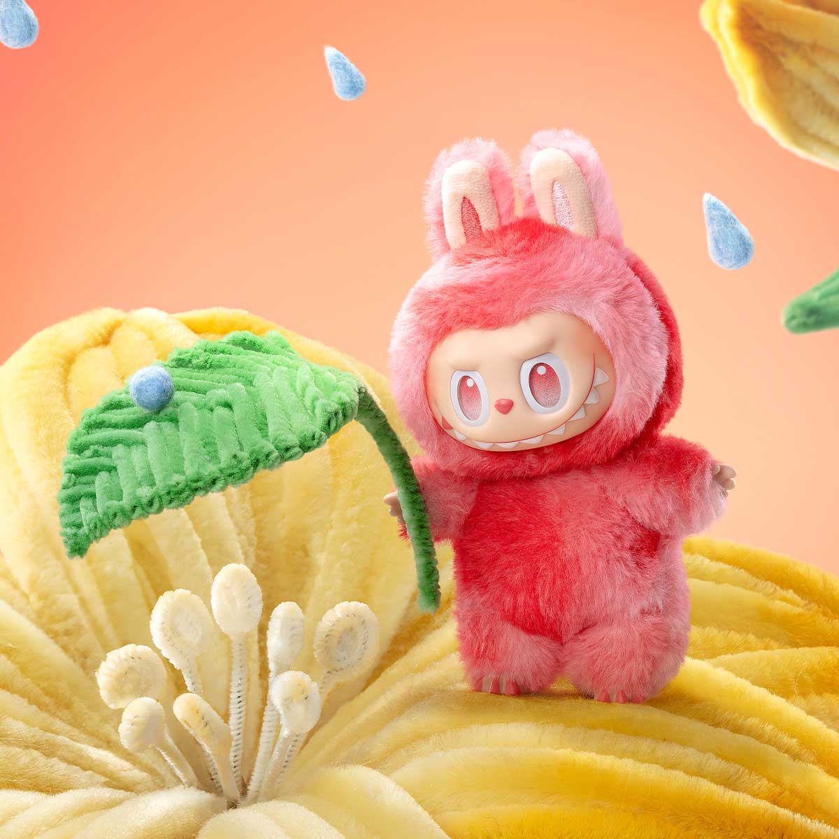 THE MONSTERS Big into Energy Series-Vinyl Plush Pendant Blind Box Labubu V3（In stock, next day delivery）
