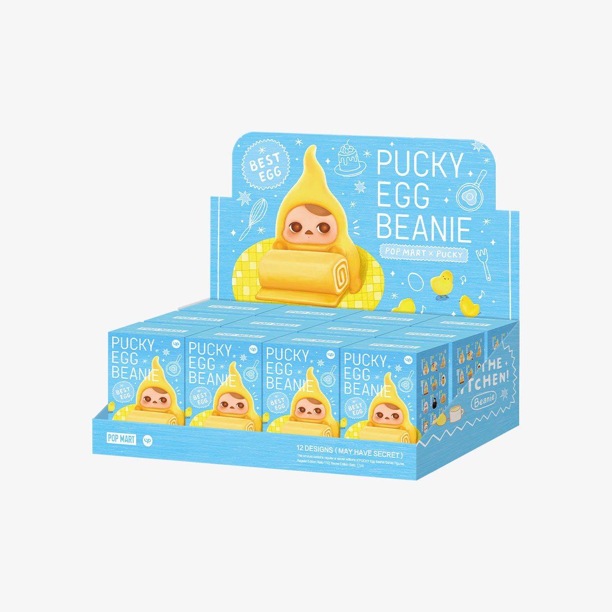 PUCKY Egg Beanie Series Figures Blind box
