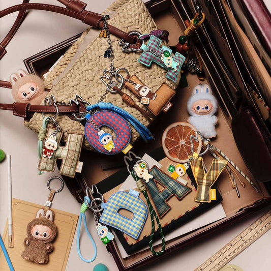 THE MONSTERS Pin for Love Series- Letter Pendant Blind Box (A-M)