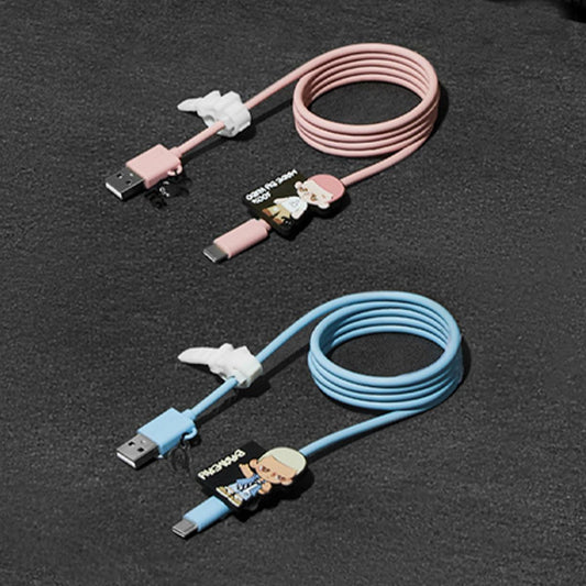 KUBO JEANS SERIES-Cable Blind Box Holiday gifts Valentine’s Day gifts Gifts Cute Collection TYPE-C iphone phone