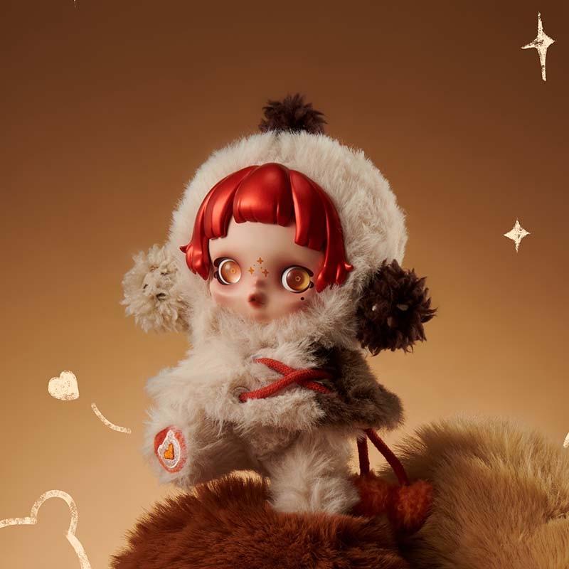 SKULLPANDA Winter Symphony Series SP Vinyl Face Plush Doll Blind Box Pendant Handmade Gift