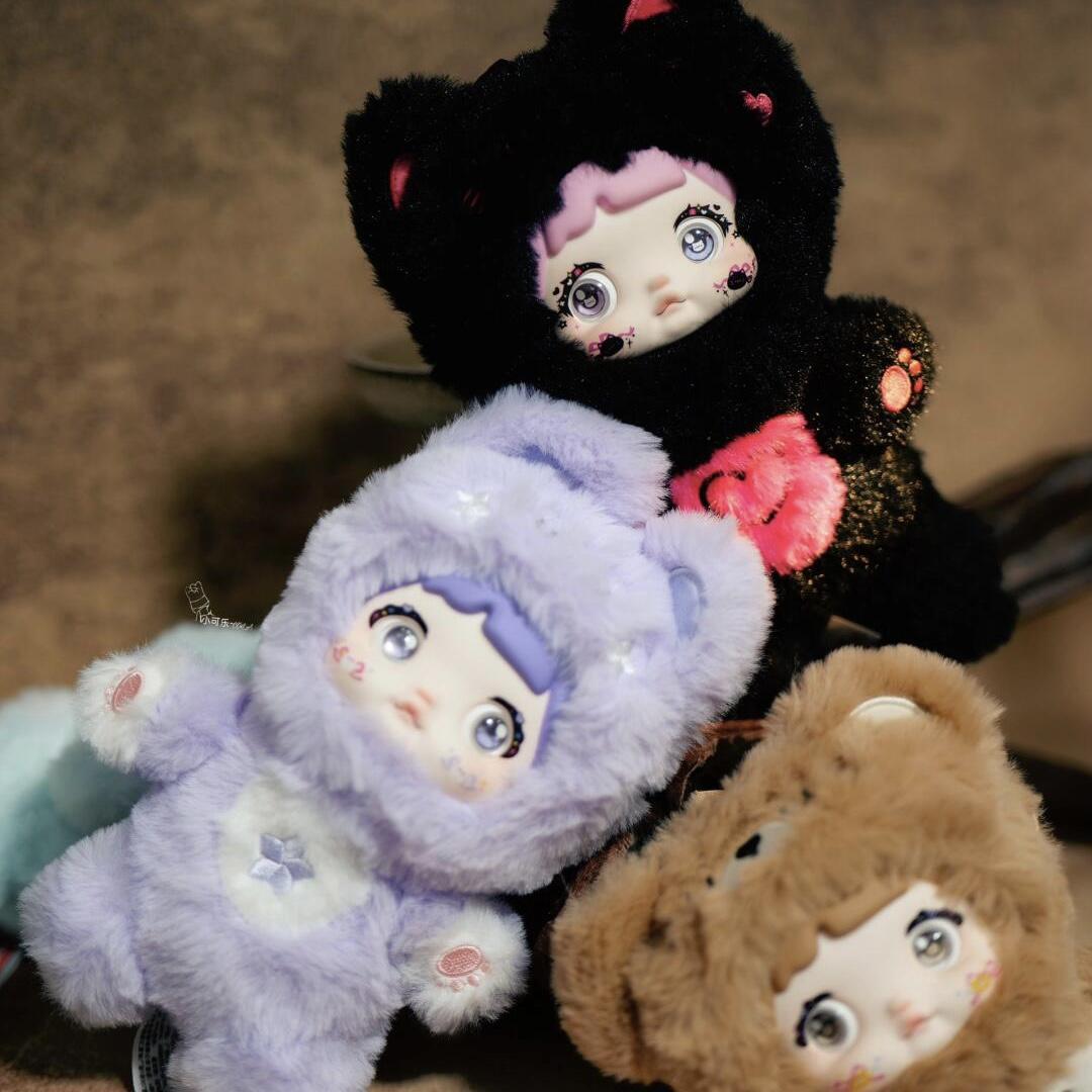 NOMMI-loveliness never ends Cute Non-Stop Plush Blind Box Fashion Toy Pendant For Girl Gifting Figurines Cute Dolls Trendy Ornaments Birthday soft and skin-friendly