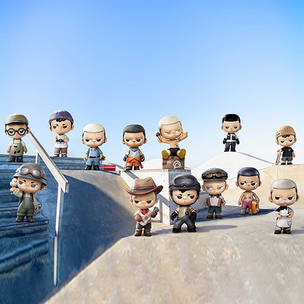 KUBO Walks of Life Series Figures blind box