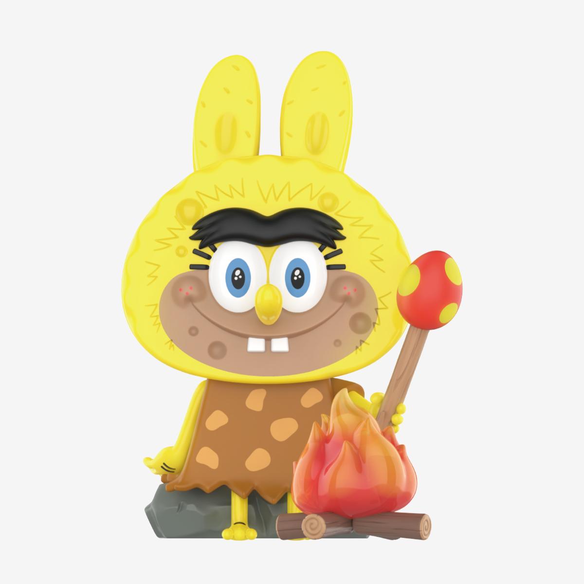 The Monsters labubu SpongeBob Series blind box Figure cute Toy labubu
