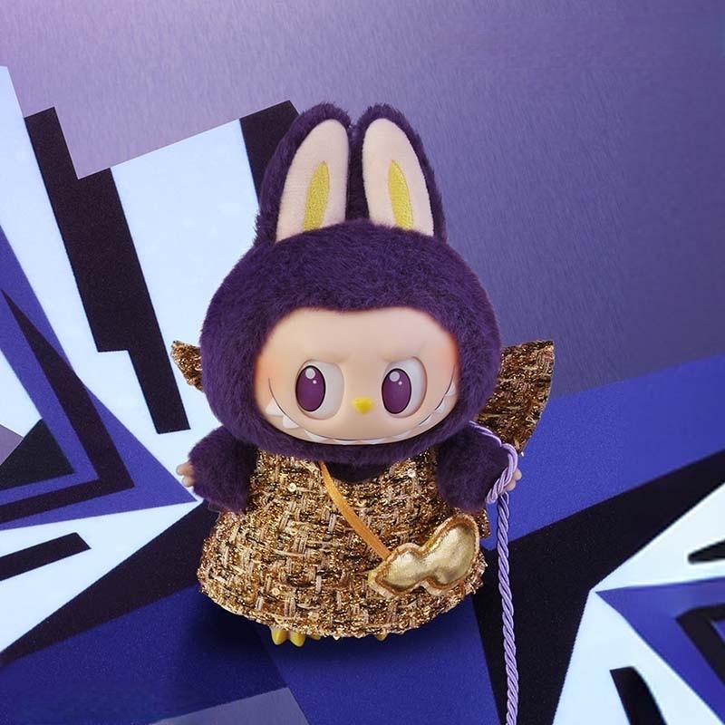 LABUBU * PRONOUNCE – WINGS OF FORTUNE Vinyl Plush Hanging Card Labubu Milan gift Plush ornament toy