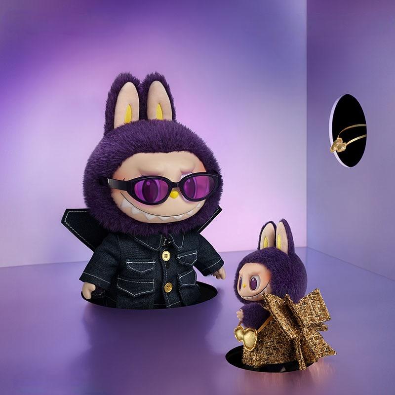 LABUBU * PRONOUNCE – WINGS OF FORTUNE Vinyl Plush Hanging Card Labubu Milan gift Plush ornament toy