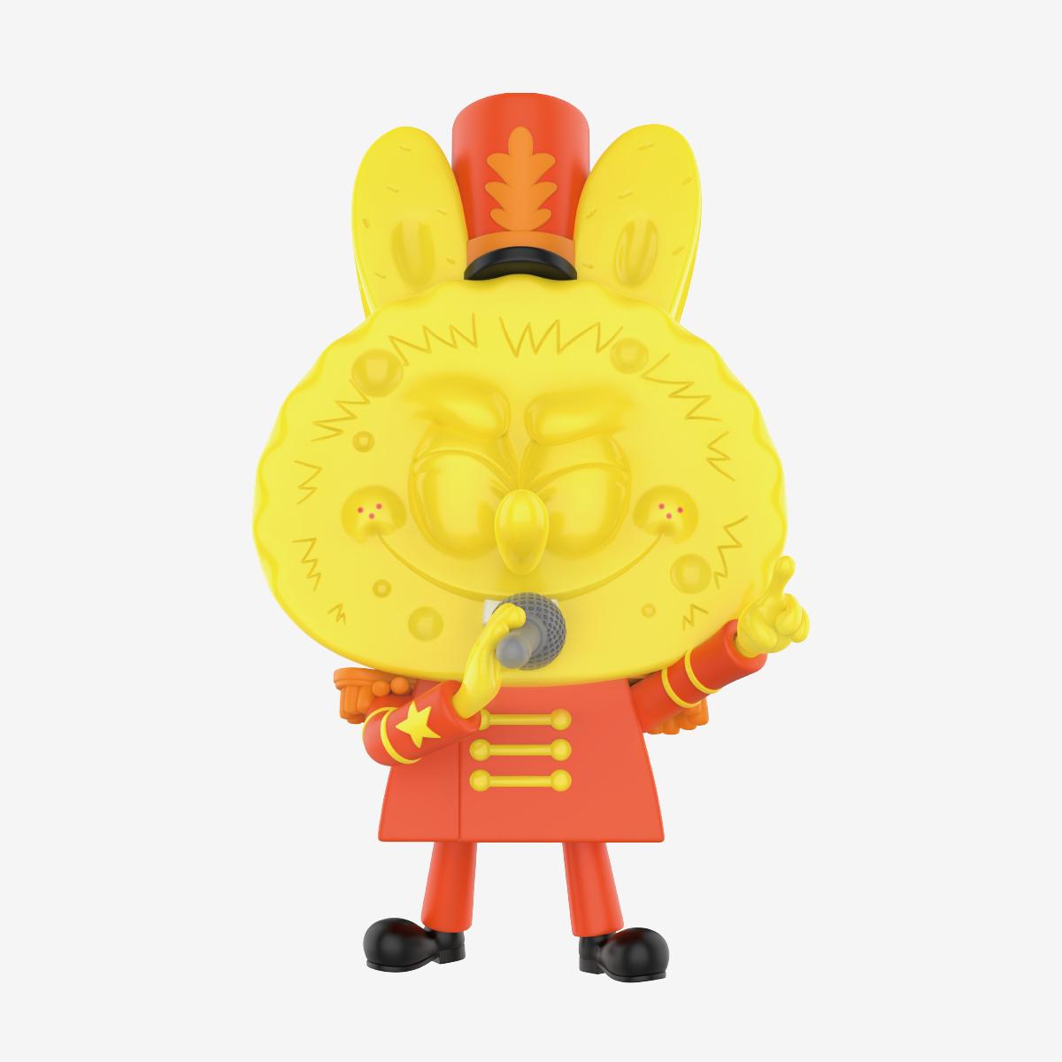 The Monsters labubu SpongeBob Series blind box Figure cute Toy labubu