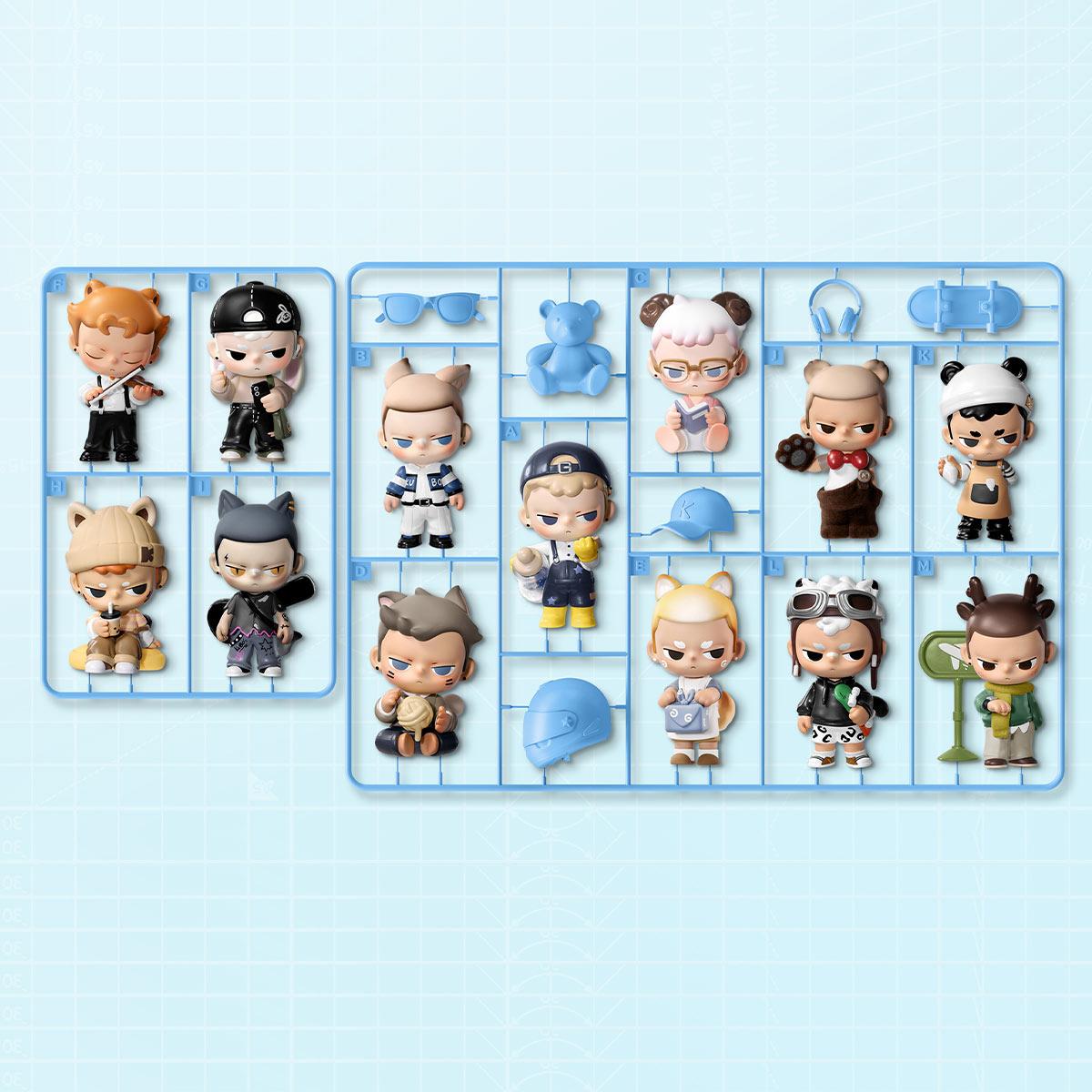 KUBO 24/7 YOU Series all the time Figures blind box