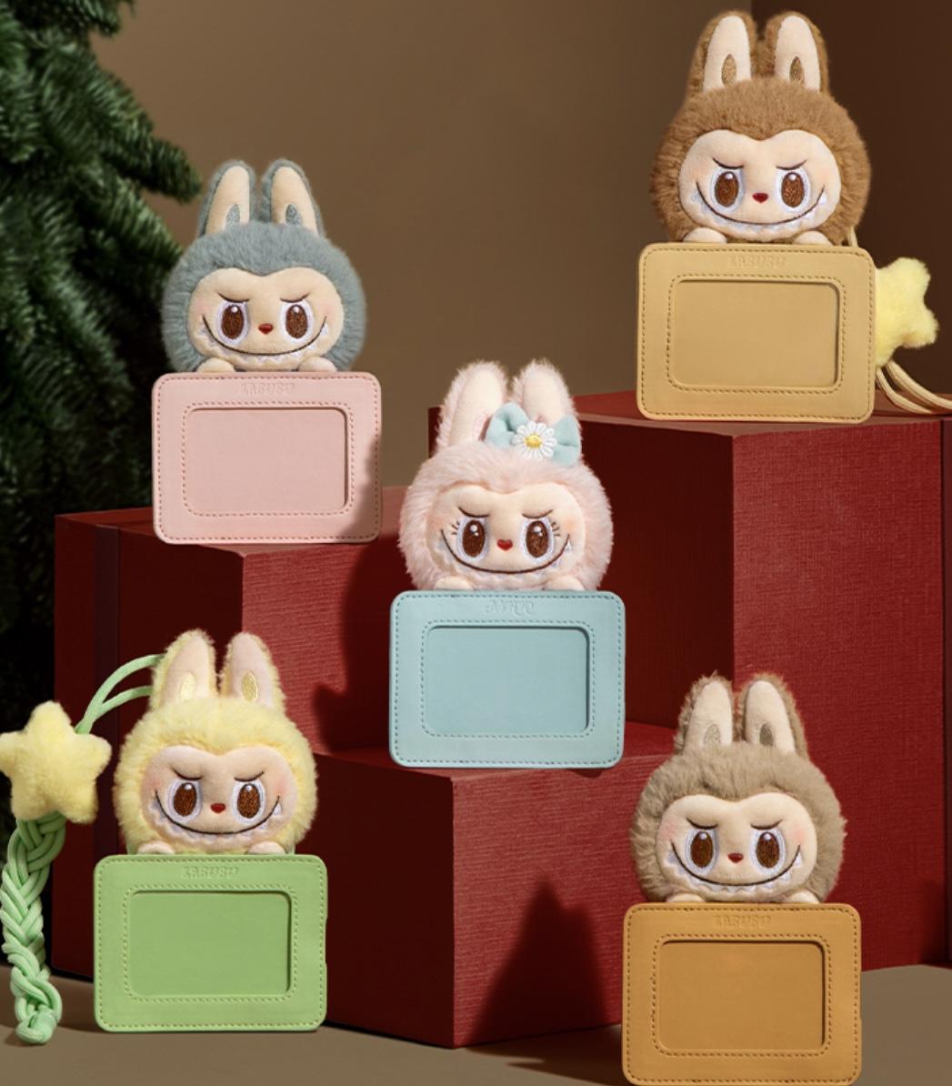 Labubu Twinkly Fairy Tale Series Sparkly Surprise Plush Card Holder Blind Box toy