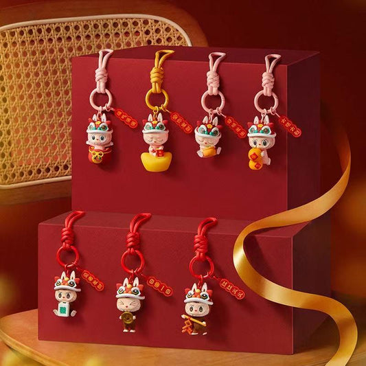 May You Get Rich Series Keychain Pendant Blind Box Model toy