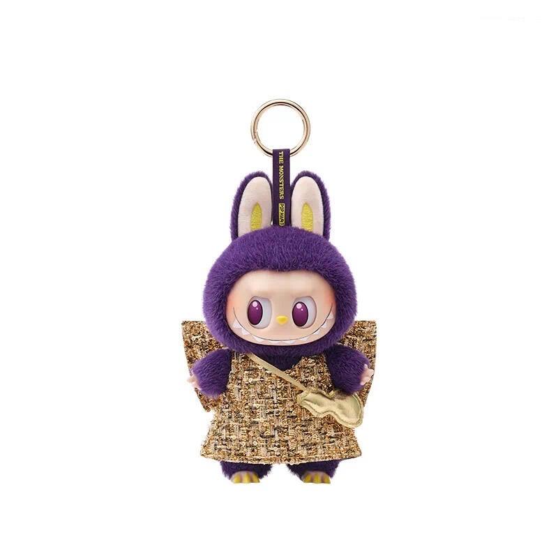 LABUBU * PRONOUNCE – WINGS OF FORTUNE Vinyl Plush Hanging Card Labubu Milan gift Plush ornament toy