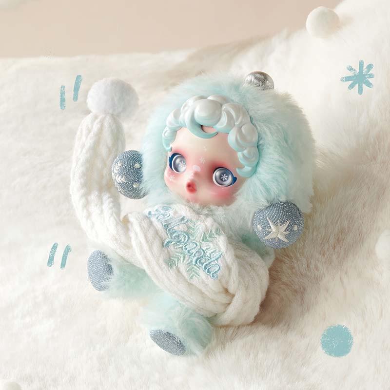 SKULLPANDA Winter Symphony Series SP Vinyl Face Plush Doll Blind Box Pendant Handmade Gift