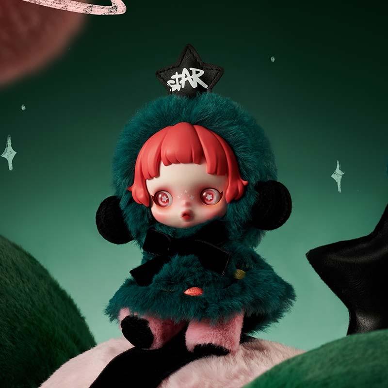 SKULLPANDA Winter Symphony Series SP Vinyl Face Plush Doll Blind Box Pendant Handmade Gift