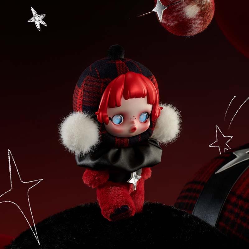 SKULLPANDA Winter Symphony Series SP Vinyl Face Plush Doll Blind Box Pendant Handmade Gift