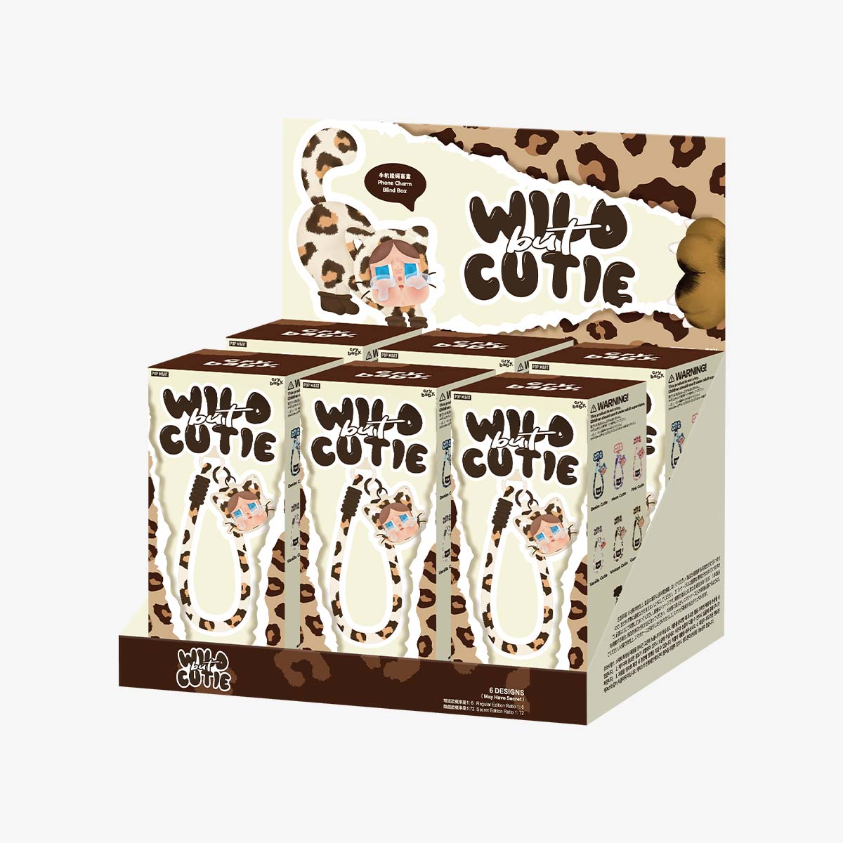 CRYBABY Wild but Cutie Series Phone Charm Blind Box