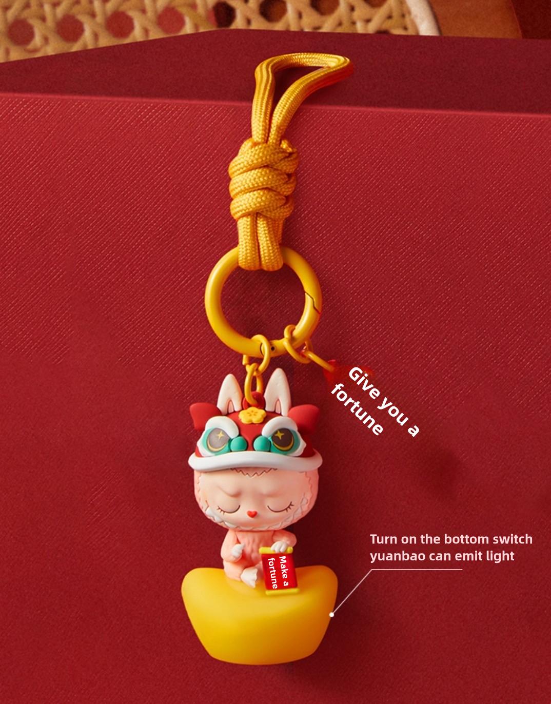 May You Get Rich Series Keychain Pendant Blind Box Model toy
