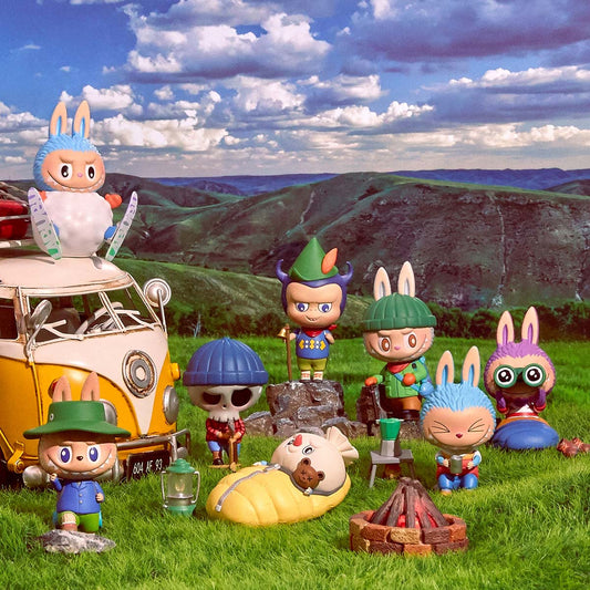 THE MONSTERS Camping Series blind box Labubu